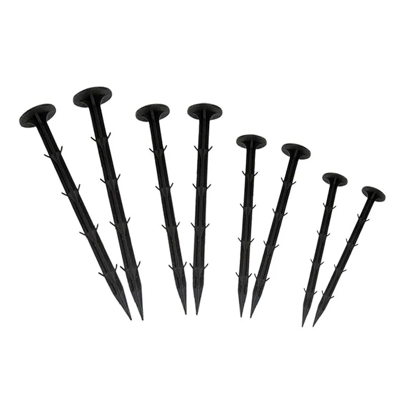 

Weed Cloth Floor Nails, Weed Cloth Floor Nails, Orchard Black Barbed Plastic Floor Nails