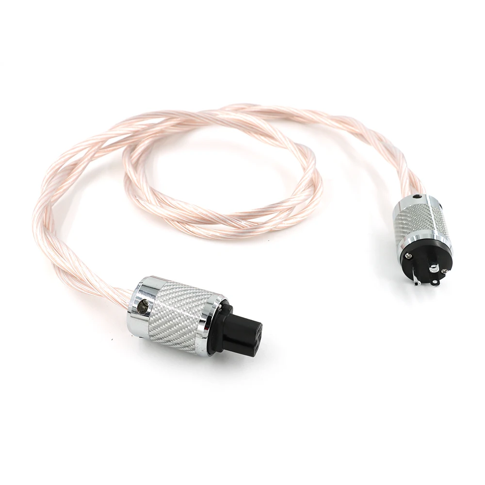 Aouyade12 core 7N OCC HIFI audio power cables CD front-end and back-end decoder power connection cables for the gallbladder unit