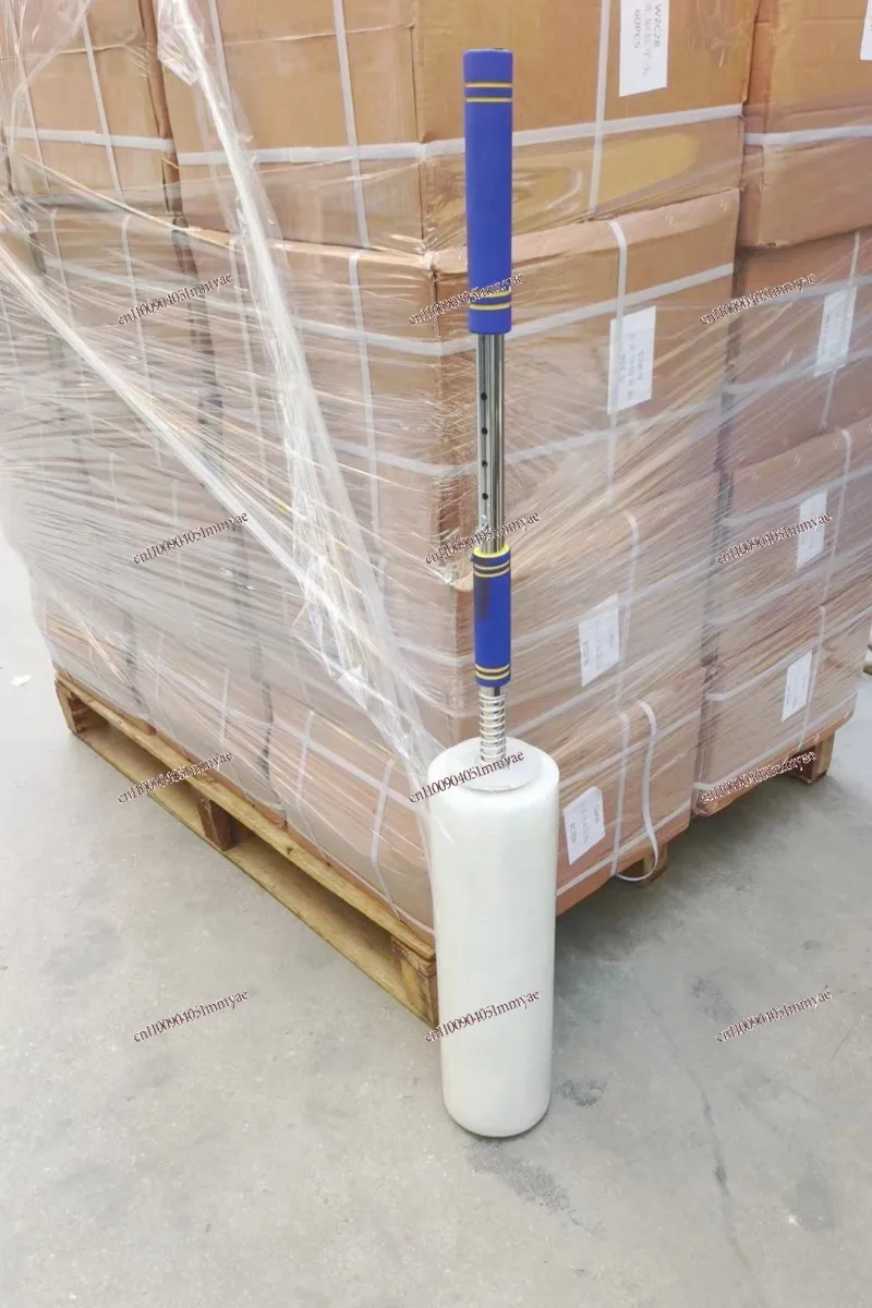 Bracket Handheld Non-bending Winding Film Baler Portable Simple Film Puller