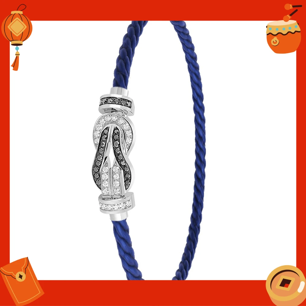 

Новый браслет VZZS из серебра 925 пробы с розовыми, синими и зелеными нейлоновыми элементами, полностью инкрустированный цирконами, для женщин, на каждый день, для вечеринок, роскошный подарок для пары, ювелирное украшение