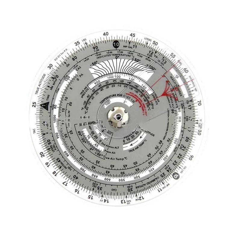 

Flight Ruler For Aviation Plotter Slide Rule Flight Computer For Navigation Circles Training Flying Plan Plots Calculations