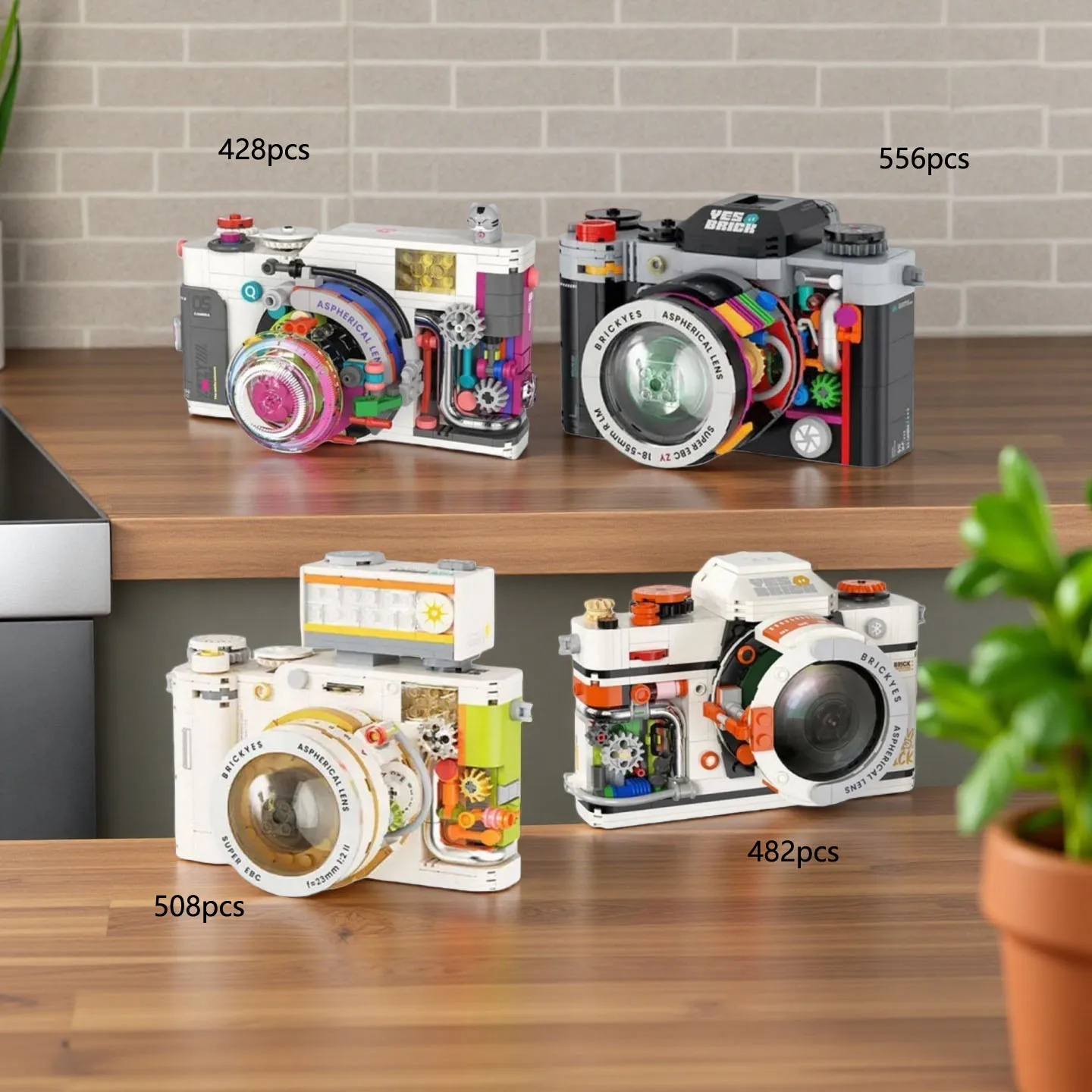 

Комплект строительных блоков серии ретро-камер, игрушки из строительных блоков из микро частиц, украшение рабочего стола, украшение комнаты, подходит для Ph [Спроблемание, нужен Контекст для полного перевода]