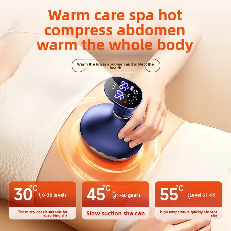 جديد آلة كشط كهربائية الحجامة العلاج الطبيعي المنزلية الجسم كله فك تدليك ميريديان فرشاة كشط قطعة أثرية