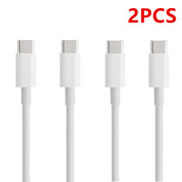 2PCS 0.2m 1m 2m 3m 30W 100W Type C PD Quick Fast Charge Cable For Apple iPhone 15 Pro Max iPad Samsung HUAWEI USB-C To C Line