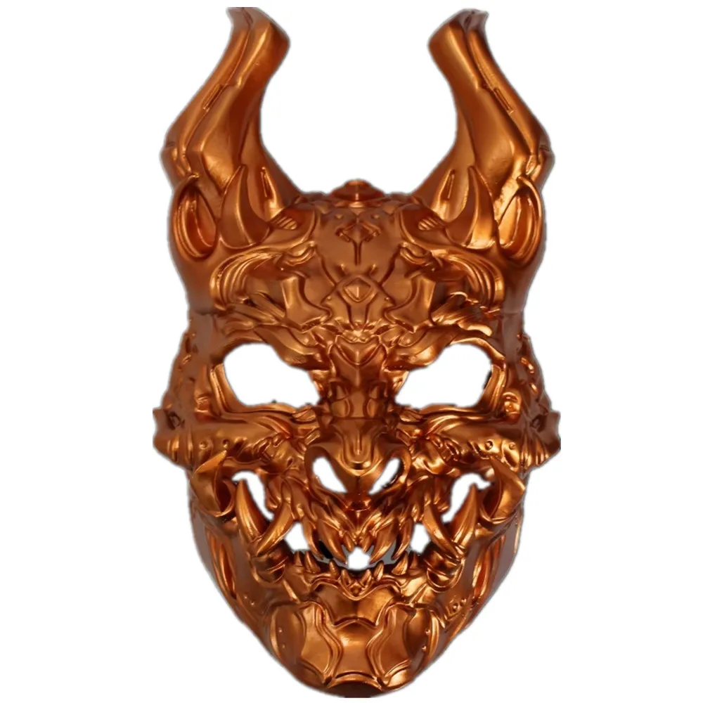 

Party Cosplay Mask Halloween Christmas Ghost Festival Decoration Mask Devil Prajna Handmade Resin Craft Mask