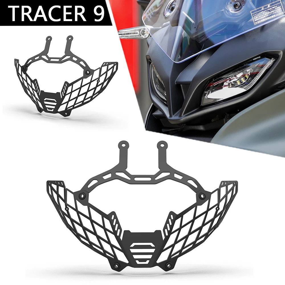 

New Motorcycle Accessories Headlight Protector Grille Guard Cover Protection For Yamaha Tracer 9 Tracer9 GT 2021 2022 2023 2024