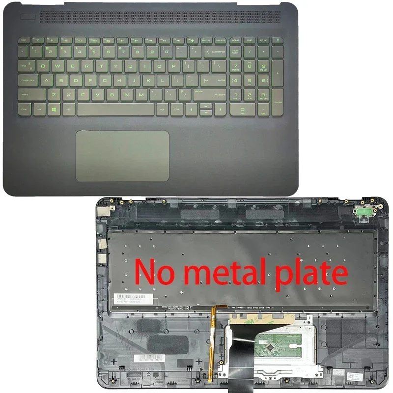 HP 2nd için yeni 2nd 15-AX 15-BC 15-DP TPN-Q173 LCD LCD arka kapak Palmrest klavye üst üst durumda 905118-001 859735-001 menteşeler