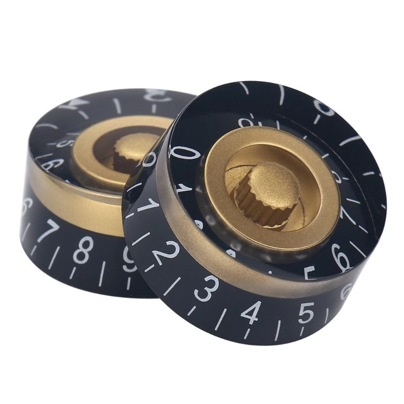 4PCS Акриловая гитарная ручки Vorumes Tone Top Hat Ручки для электрогитары