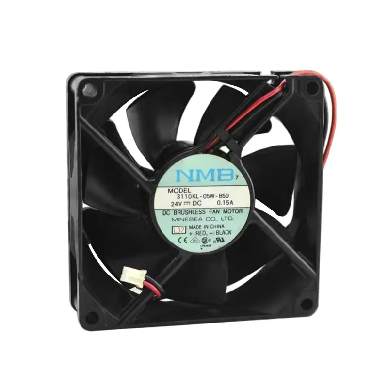 

NEW ORIGINAL 3110KL-05W-B50 24V 0.15A 8025 80x80x25mm COOLING FAN RADIATOR