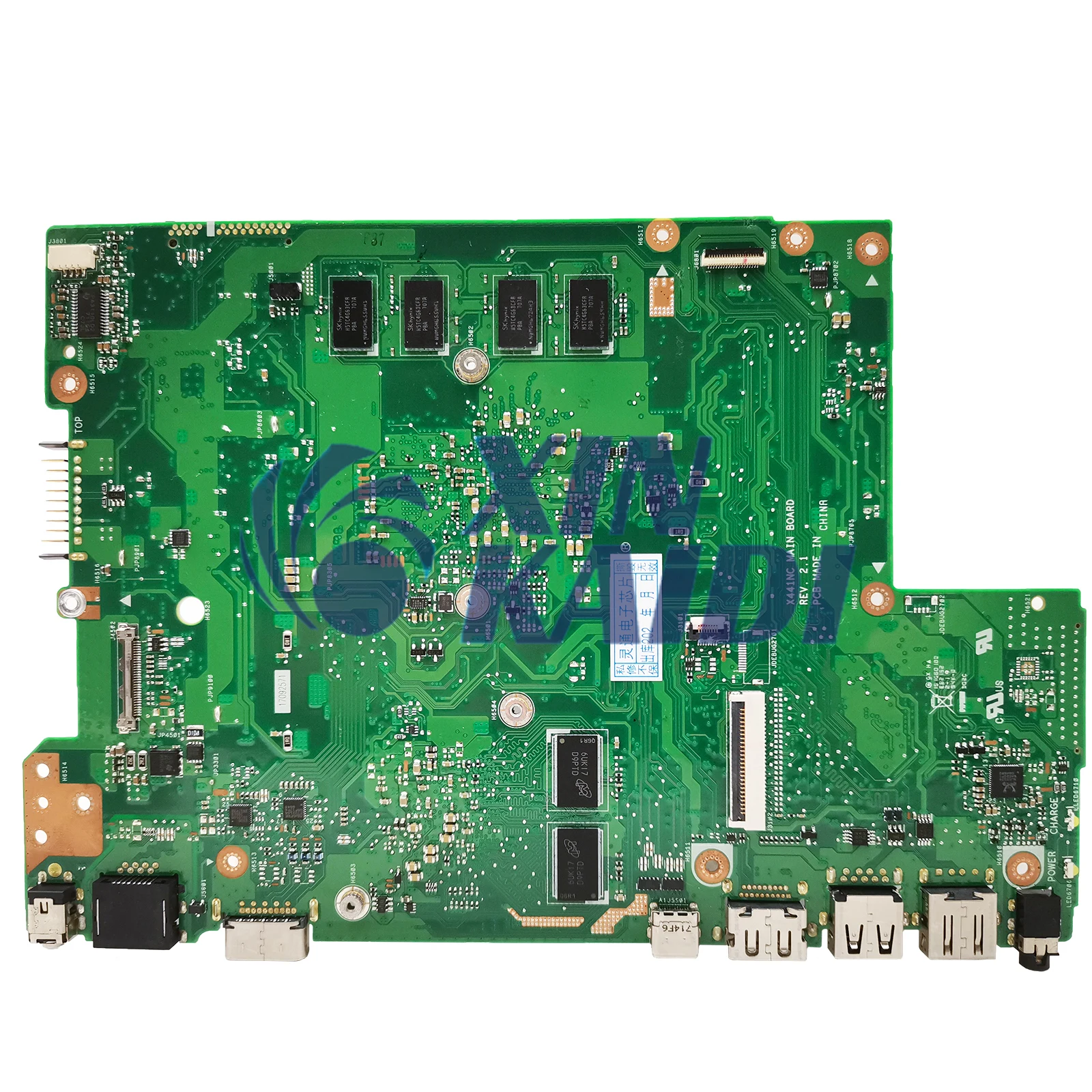 Notebook Mainboard For Asus X441NC X441NA X441N A441N F441NA K441NA Laptop Motherboard N4200 N3350 N3450 CPU 2G 4G RAM