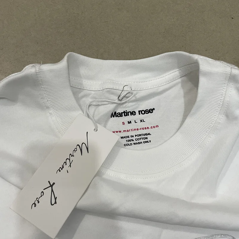 الأحمر ثلاثية الأبعاد رسائل شعار طباعة مارتين روز تي شيرت أفضل جودة القطن الصيف المتضخم المحملة بطل محلي تي شيرت مع العلامات