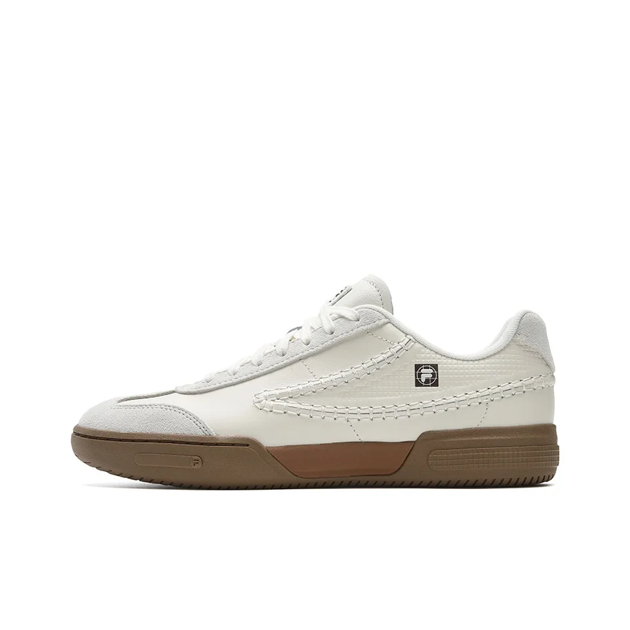 FILA TIFO FX Cushioning Abrasion Resistant Lightweight Low top Tennis Shoes Women's Micro White A12W622307FWW