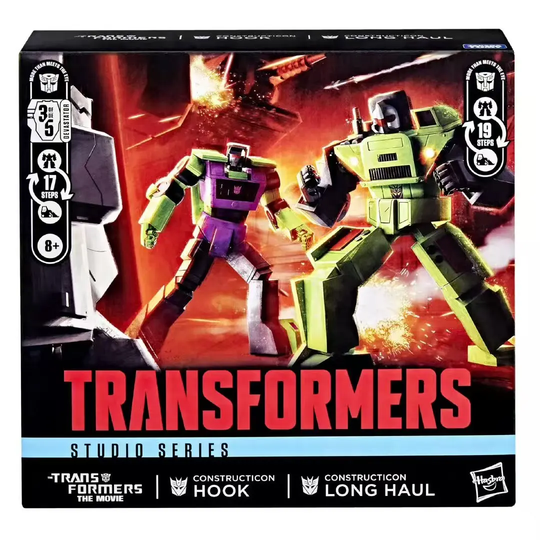 The Transformers: The Movie Constructicon Long Haul & Constructicon Hook Studio Series SS86 6,5-inch actiefiguren speelgoed 2-pack