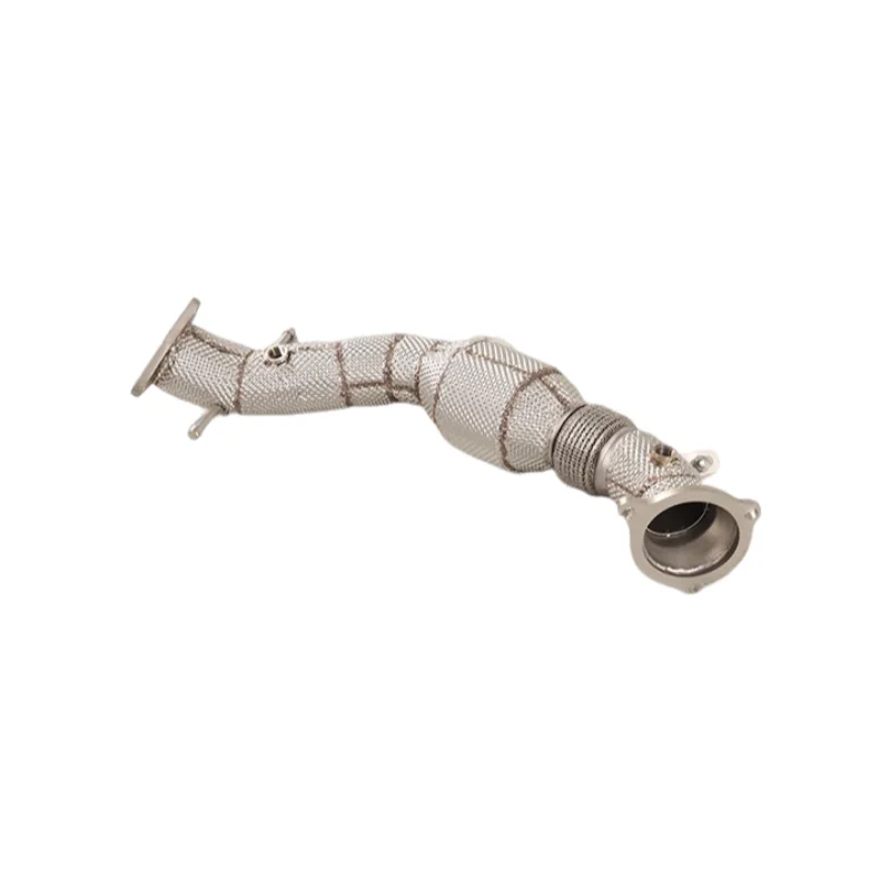 Picture 6: For  2.0T 2017-2018 Downpipe Performance Exhaust Tuning Power Enhancement Racing Performance
