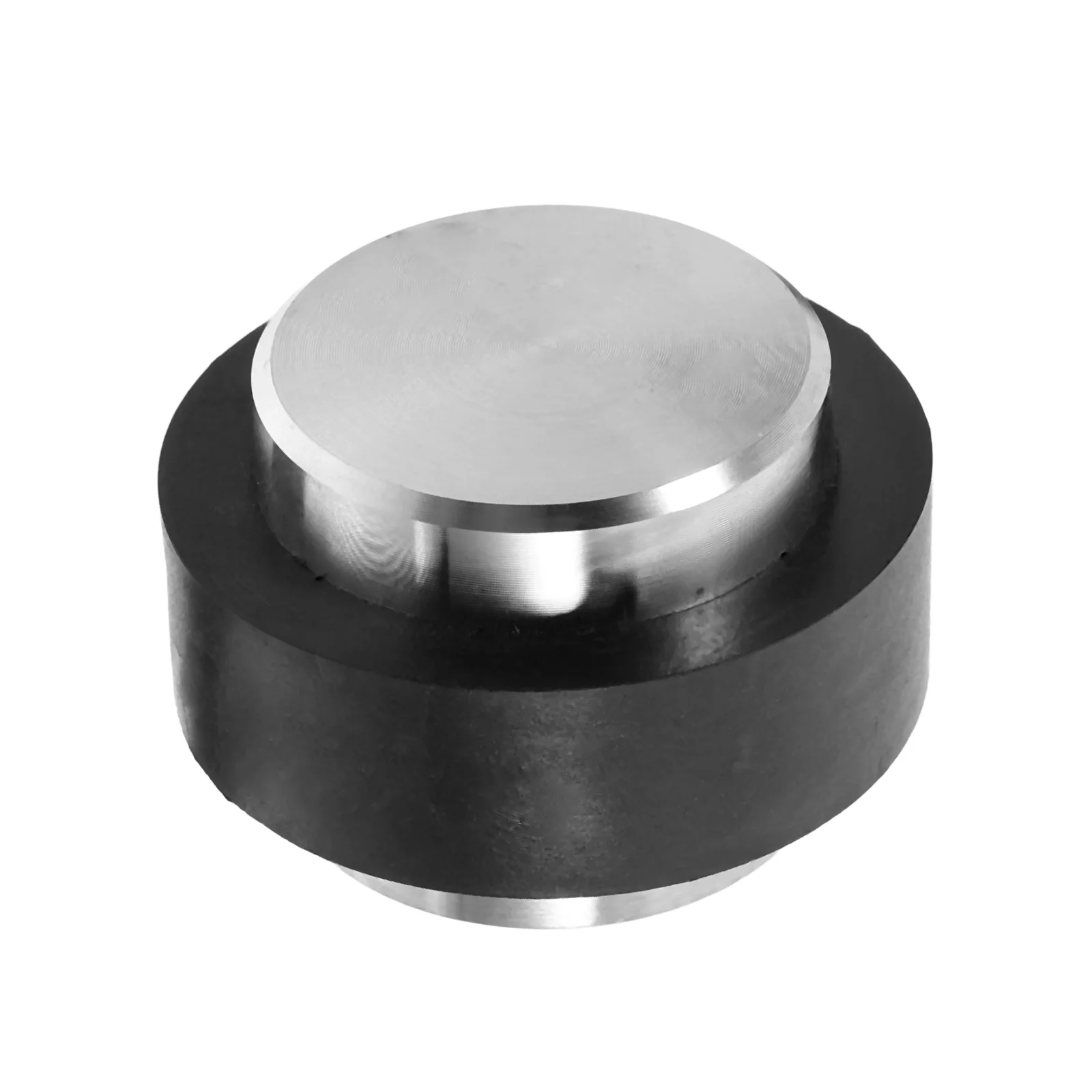 

304 Stainless Steel Circular Stop Precise Silent Anti Collision Rubber Bumper Easy Install Wall Protector Home Office Shop