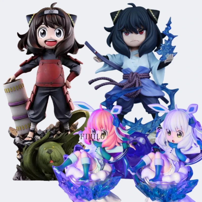 

Аниме Spy×семейные фигурки Аня, ролевая фигурка для косплея, модель, коллекция ПВХ, Двуглавая статуя Аня, периферийные устройства, игрушки, подарки