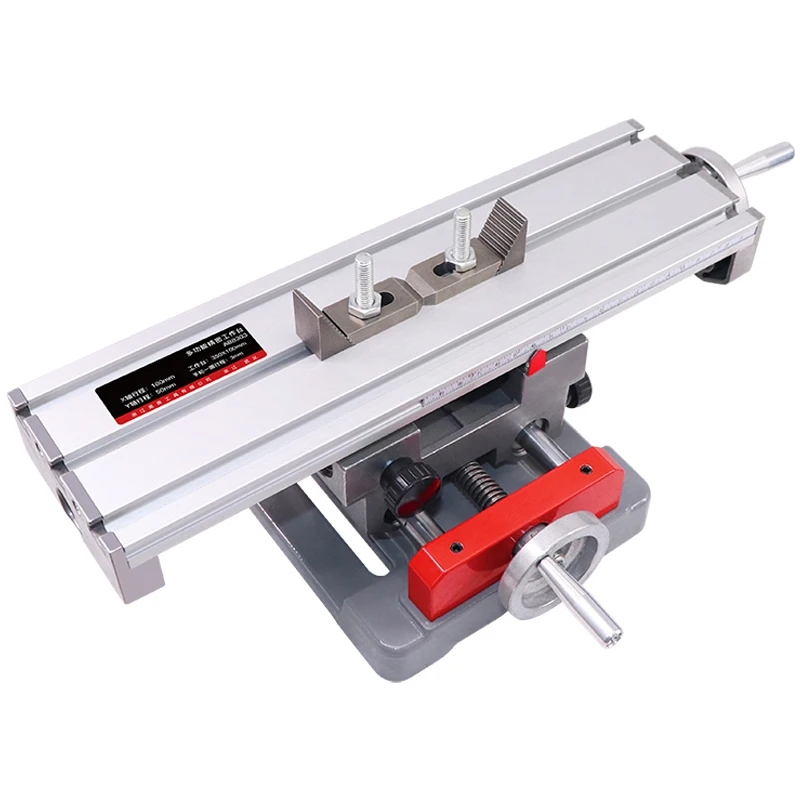 Multifunctional Bench Drill Small cross slide drill stand Precision xy movable table woodworking household