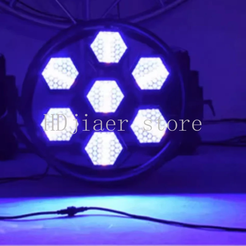 أداء ضوء فلاش دي جي فلاش بار ضوء إحترافي صوت المنشط KTV 7 بكسل أضواء الرجعية