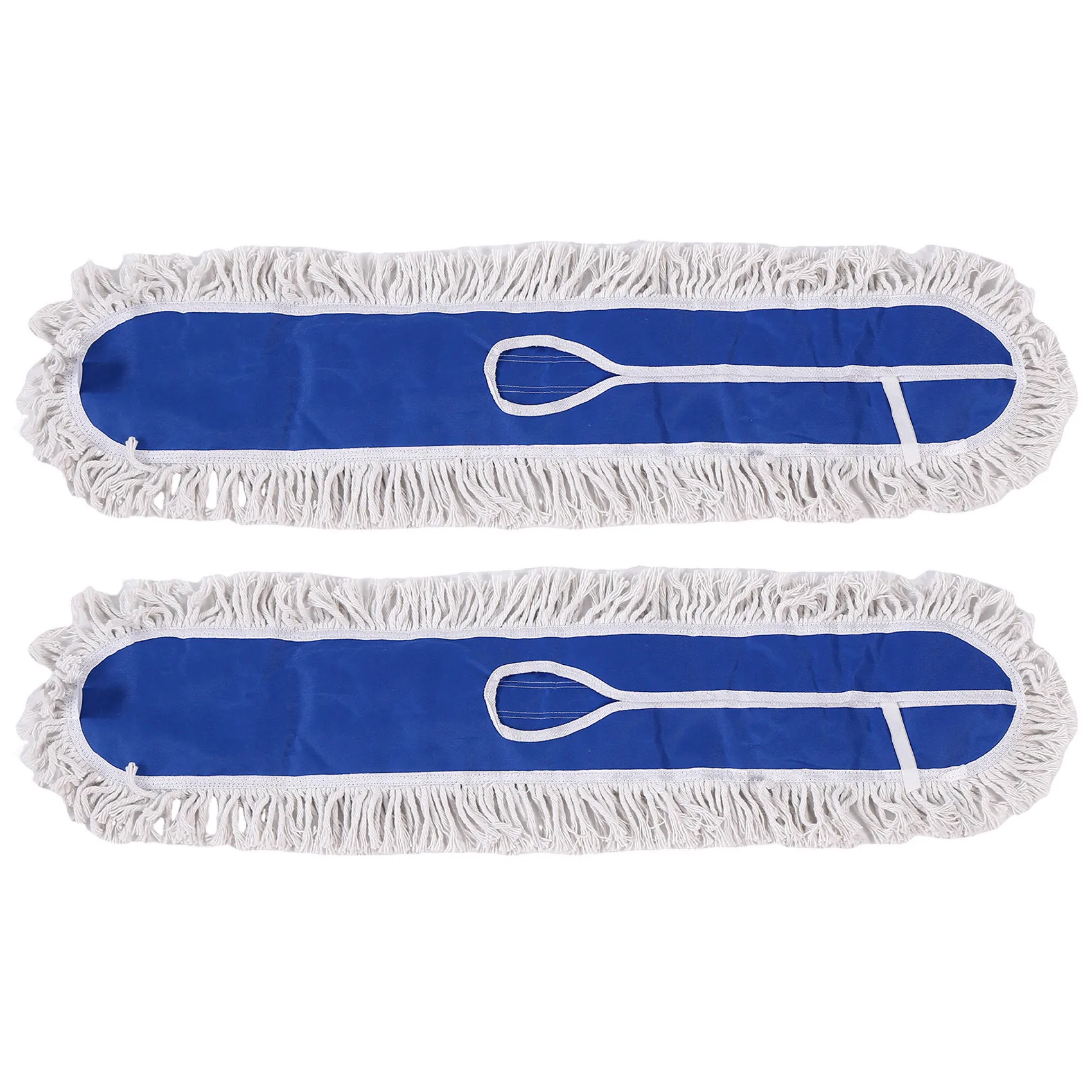 【A38M】36Inch Commercial Dust Mop Pads For Floor Cleaning, Cleaning Office Garage Hardwood Warehouse Factory Mall 2PCS