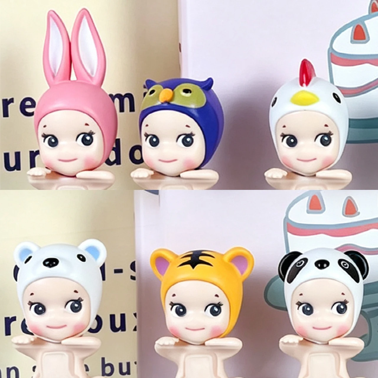 Mini-Tierfiguren-Blindbox, Anime-Figuren, süße Puppen, Ornamente, Anime-Fanartikel, Weihnachts- und Geburtstagsgeschenk, Spielzeug, Handydekoration – Detail 3