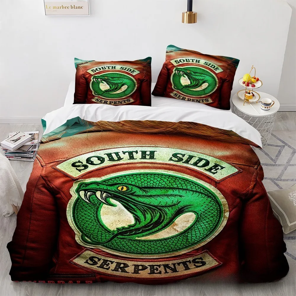 Exquisite 3D Riverdale Wallpaper Daenerys Digital Printing Bedding Set Duvet Cover Comforter Bed Youth Kids Girl Boys Gift