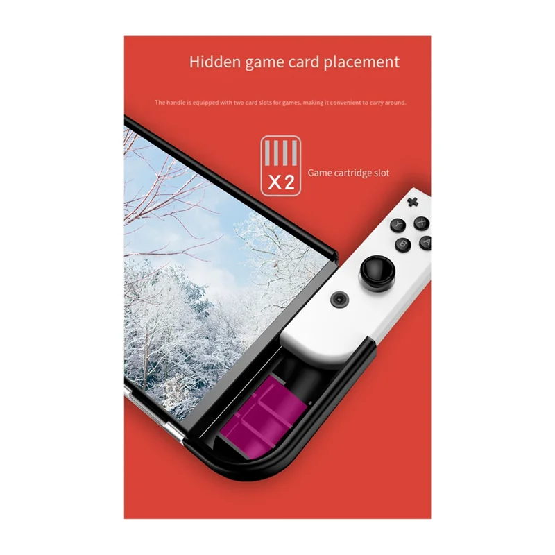 AA60-For Switch OLED Dockable TPU Protective Case Anti Drop Wear Enhanced Grip Lightweight Accessory Bundle For Switch OLED