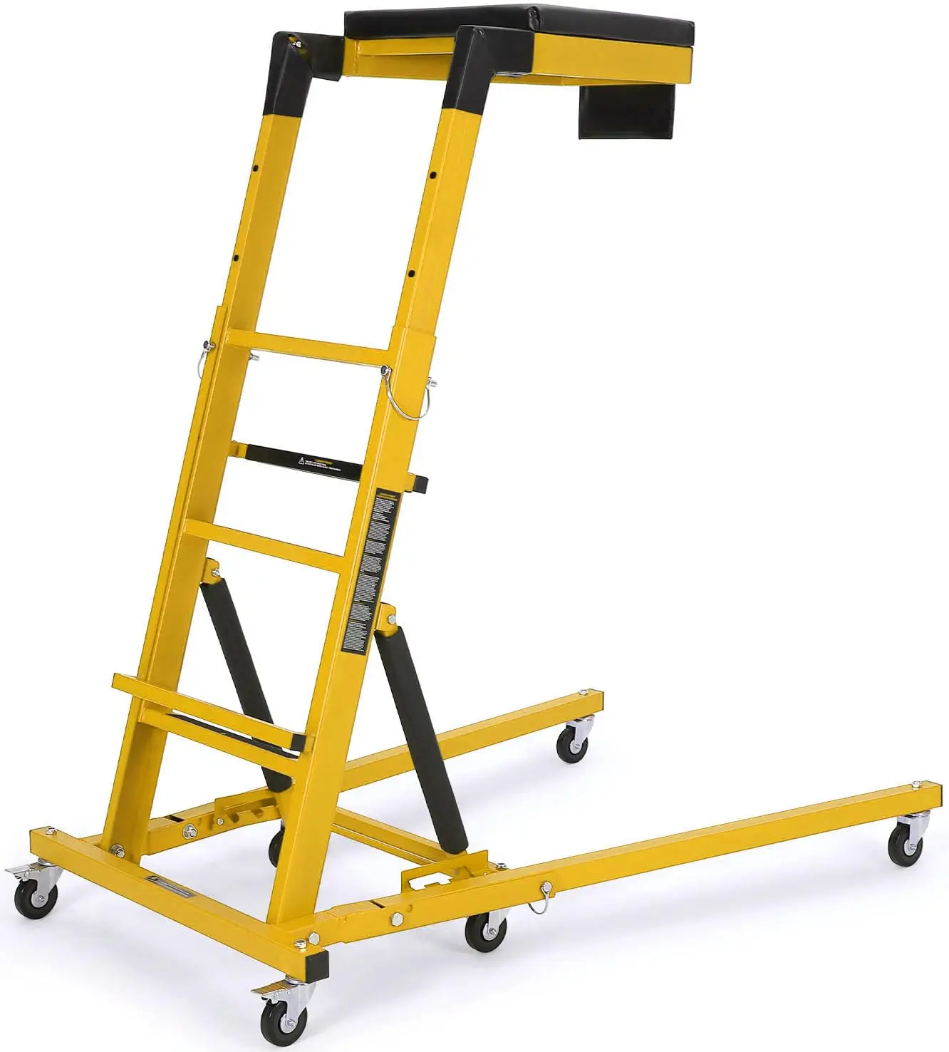 

Automotive Engine Creeper 48" - 66" Adjustable Height 400LBS Car Engine Repair Creeper With 6 Swivel Caster