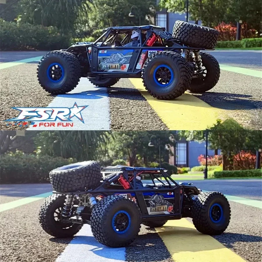 FSR ATOM Racing Car 1/8 RC High Speed 6S Brushless 4WD 2.4G Off-road Desert Truck Electric Remote Control Buggy Model Toy Adults