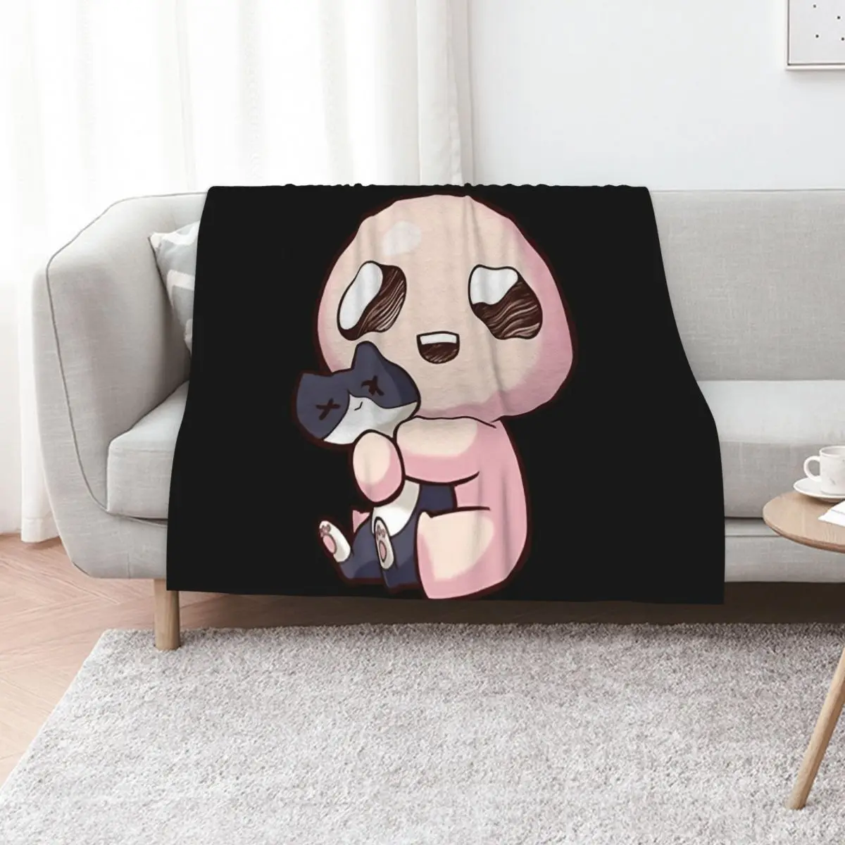 ملزمة Issac Issac رمي بطانية هدية مضحكة الأرائك الموضة البطانيات الأرائك من الديكور الحرارية لبطانيات السفر #1