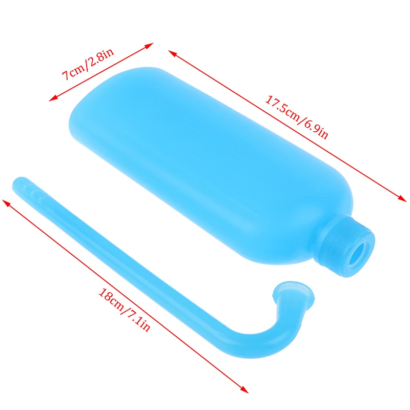 1Pc 300ml Feminine Hygiene Cleaning Colostomy Bag Plastic Wash Bottle Ostomy Pouches..