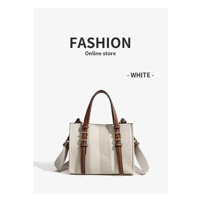 Cross border new tote bag, versatile for commuting and leisure, single shoulder crossbody bag
