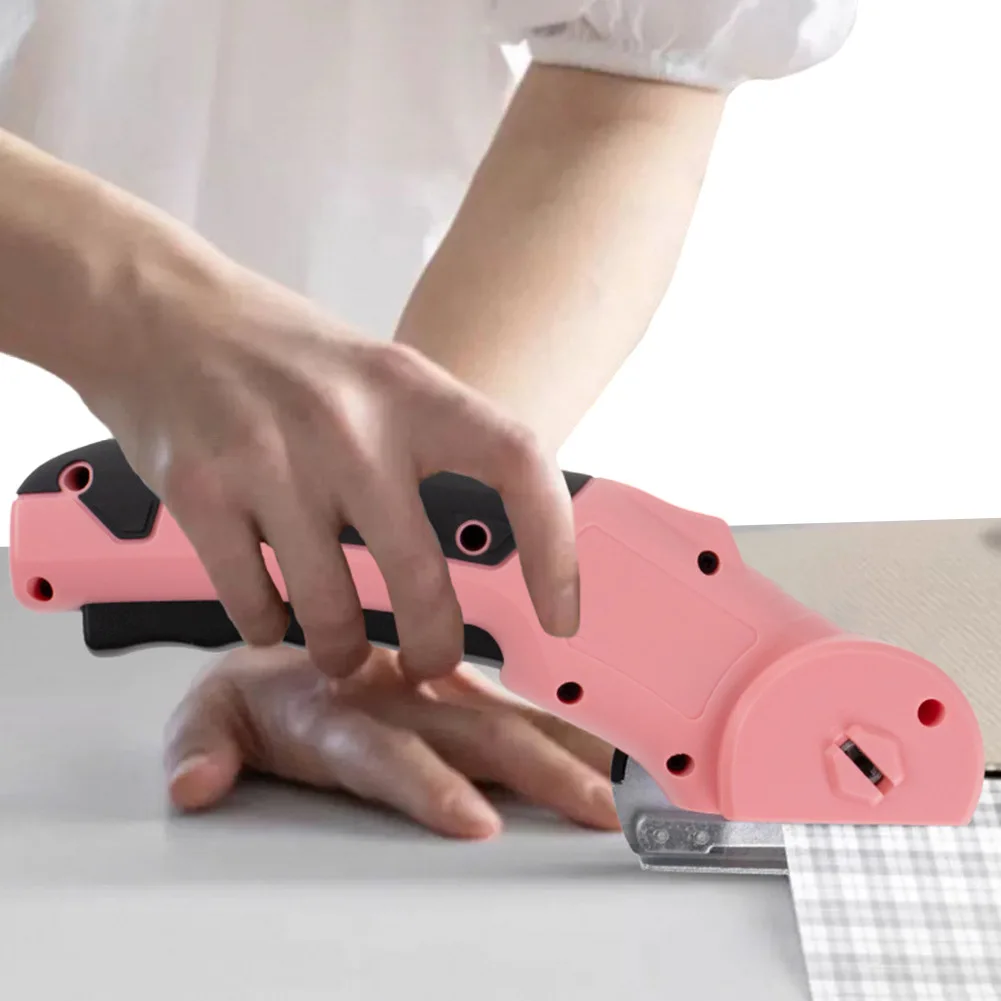 Handheld Small Rechargeable Electric Scissors Portable Lithium Fabric Carpet Cutting Shears Clothing Cloth Cutting Machine Sciss