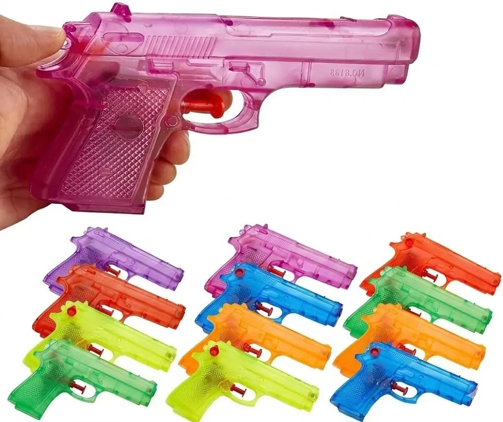 

Water Blasters 6-Inch Assorted Colors 12-Pack Summer Squirt Toys for Pool Beach