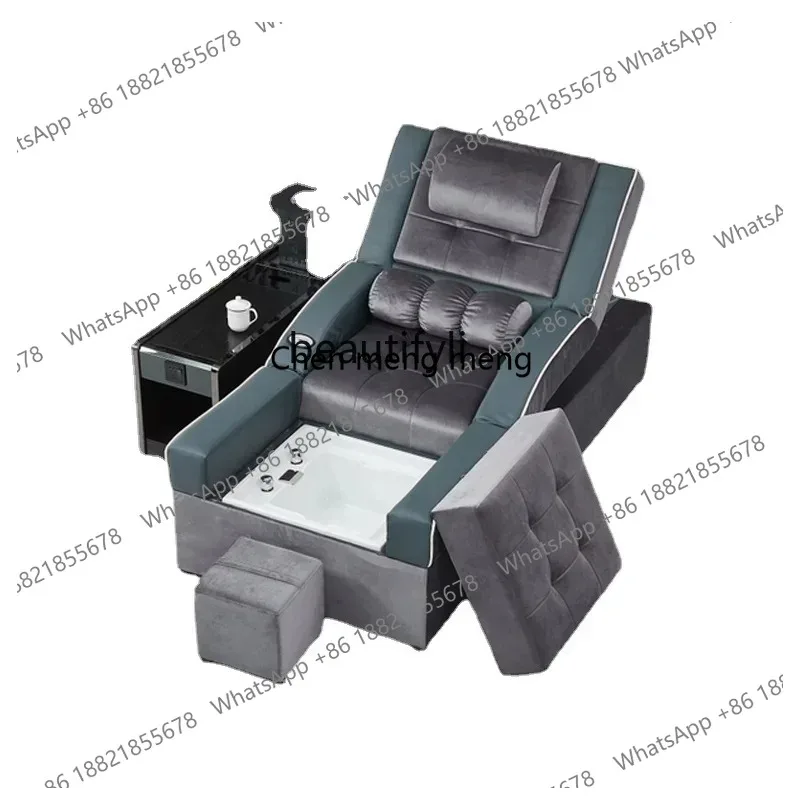 LHY26 ss ss 26 Head Massage Pedicure Integrated Bed Foot Bath Massage Couch Shampoo Ear Cleaning Foot Bath Couch Electric Foot B