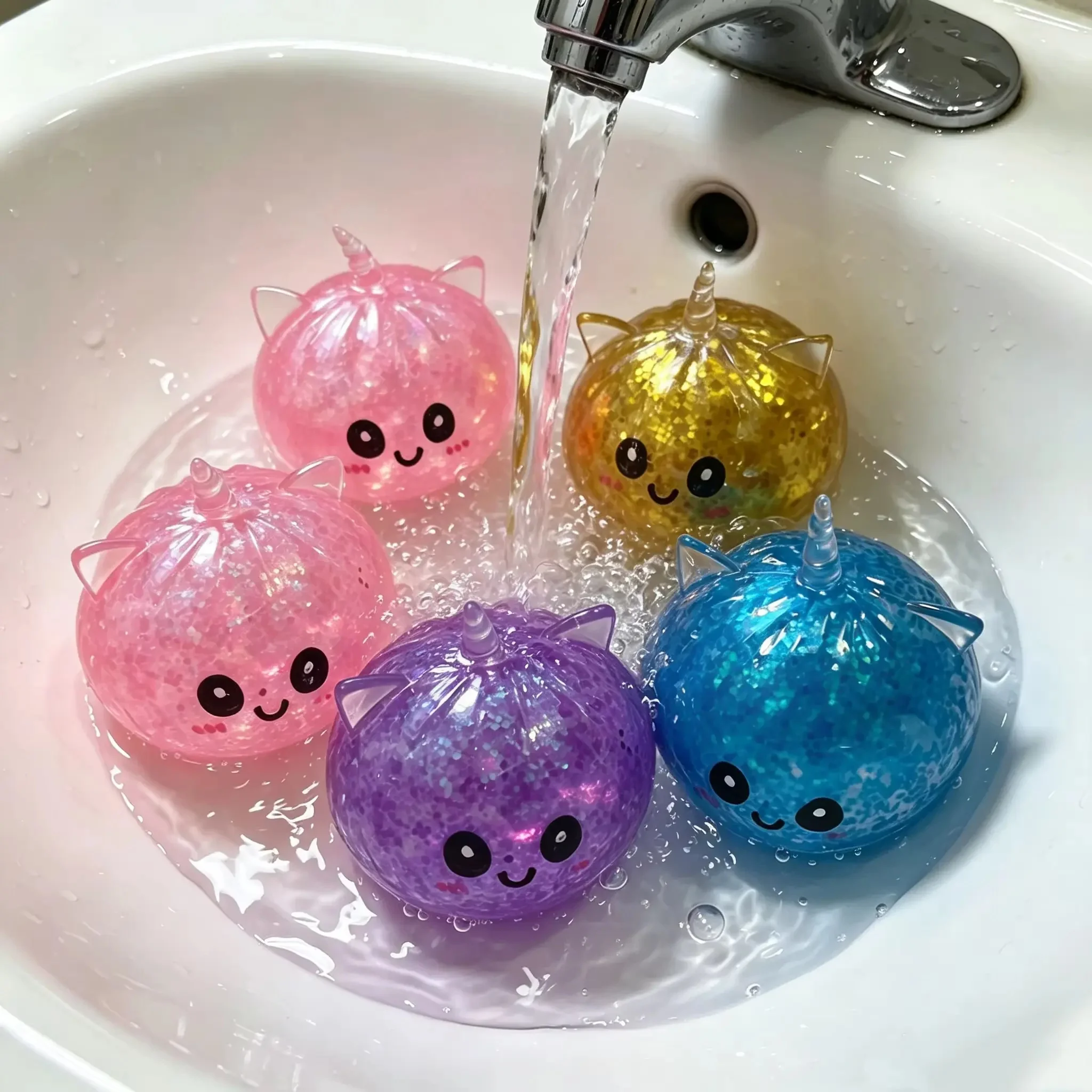 Party Favor Bag - New Colorful Unicorn Glitter Dumpling Blind