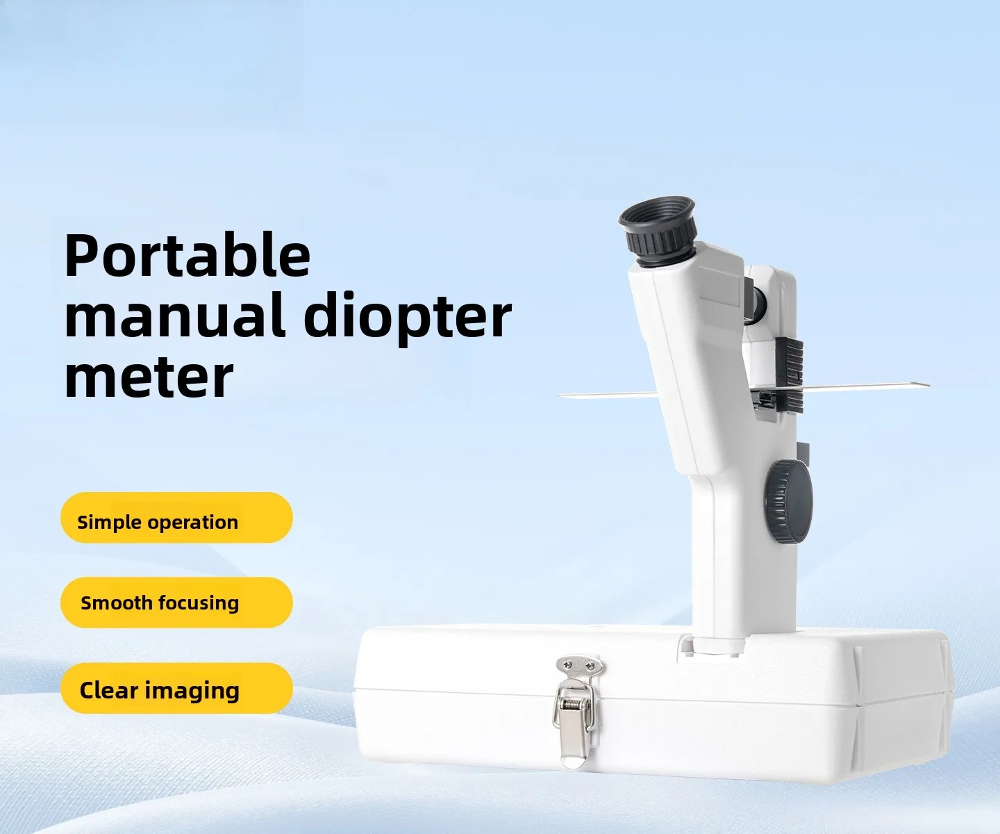 Glasses Glasses Equipment Instrument, Scanner CP-1B Lens Inspection Tool, Lens Scanner, Portable Focus