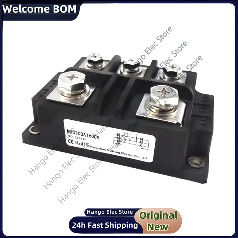 MDS300A-16 300A 1600V Bridge Rectifier Encapsulation Electronic Component Bridge Rectifier