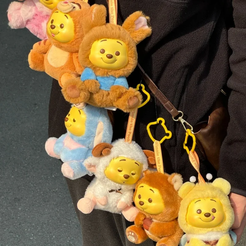 Echte Disney Winnie De Poeh Naughty Party Serie Vinyl Pop Blind Box Tas Hangers Leuke Winnie Mystery Box Tas Hangers Geschenken