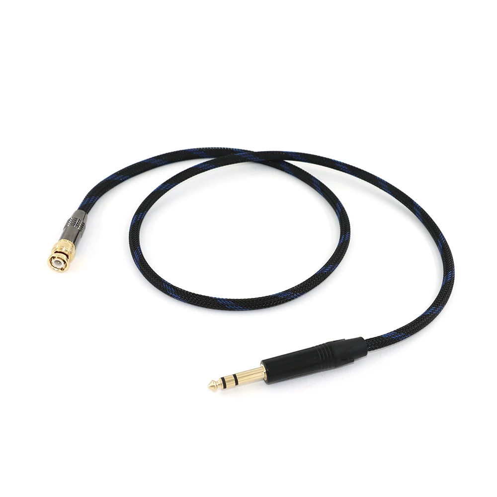 

High quality BNC to 6.35mm 1/4 Inch TRS Male signal audio cable