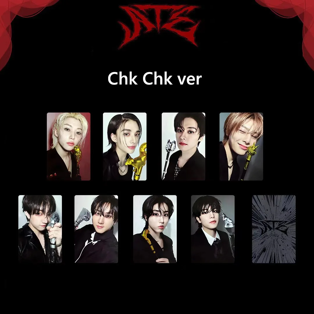 SKZ Mini Album ATE Dedicated Card Hyun-Jin Lee Yong-Bok Bang Chan Lee Min-Ho Small Card