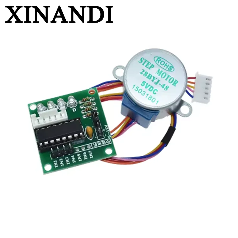 

1set Smart Electronics 28BYJ-48 5V 4 Phase DC Gear Stepper Motor + ULN2003 Driver Board for arduino DIY Kit