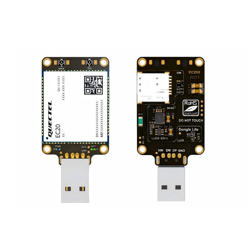 LTE Cat4 USB Dongle Combo Connection Enclosure EC20 EC25 EG25 EC200 - External Mobile Broadband Adapter with Optional Case