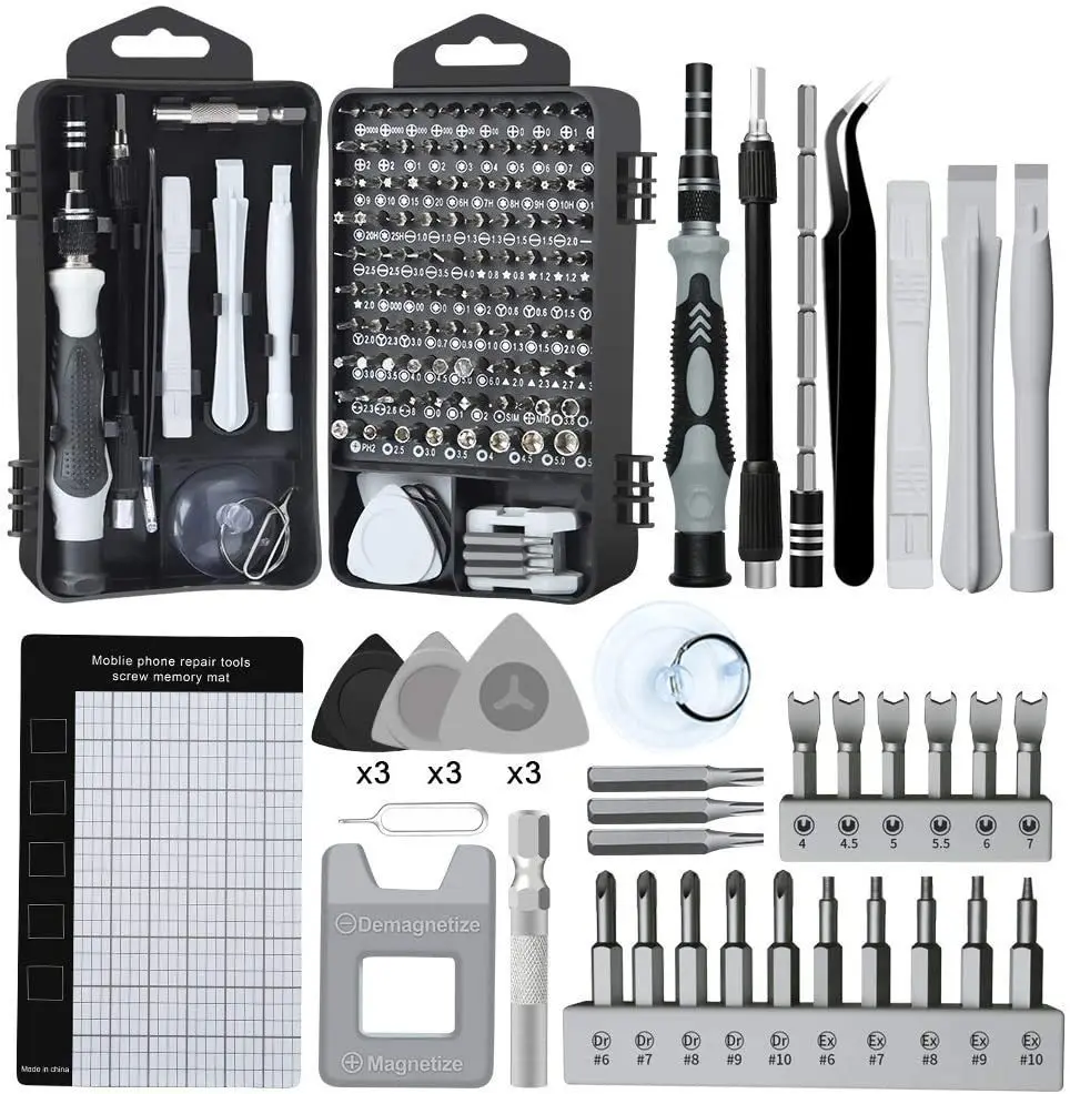 138 In 1 Precision Screwdriver Set Magnetic Torx Screw Driver Bit Drill Kit Multitool For Iphone Xiaomi PC Repair Hand Tool Set