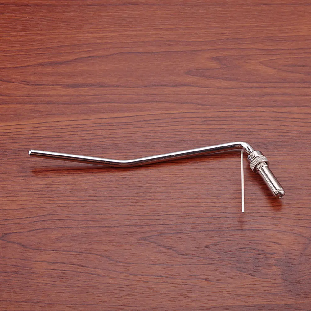 

1Pcs Silver Double Thread Tremolo Whammy Bar Metal Electric Guitar Part Durable Replacement Rust Proof Vibrato Arm