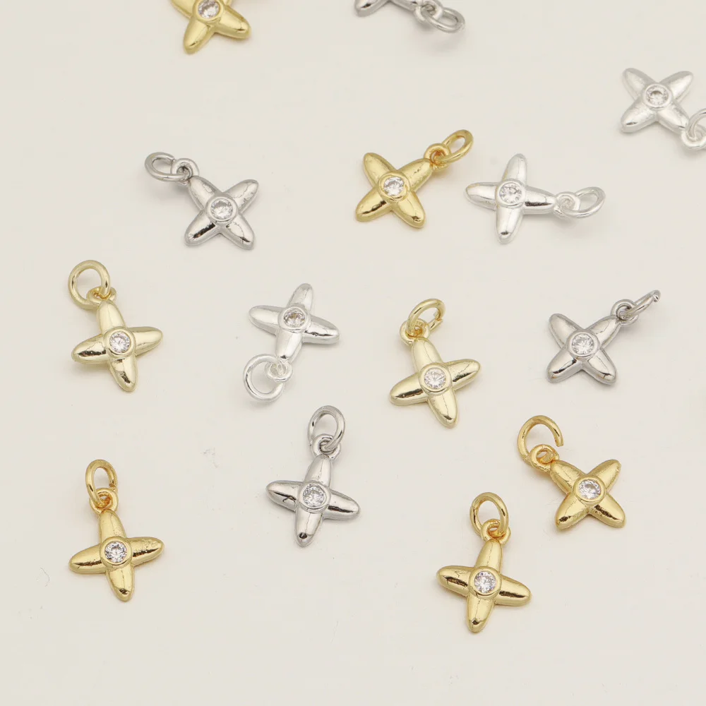 

Cordial Design 100Pcs 8*12MM Jewelry Findings & Components/Genuine Gold Plating/Copper Charms/Hand Made/DIY Accessories #194518