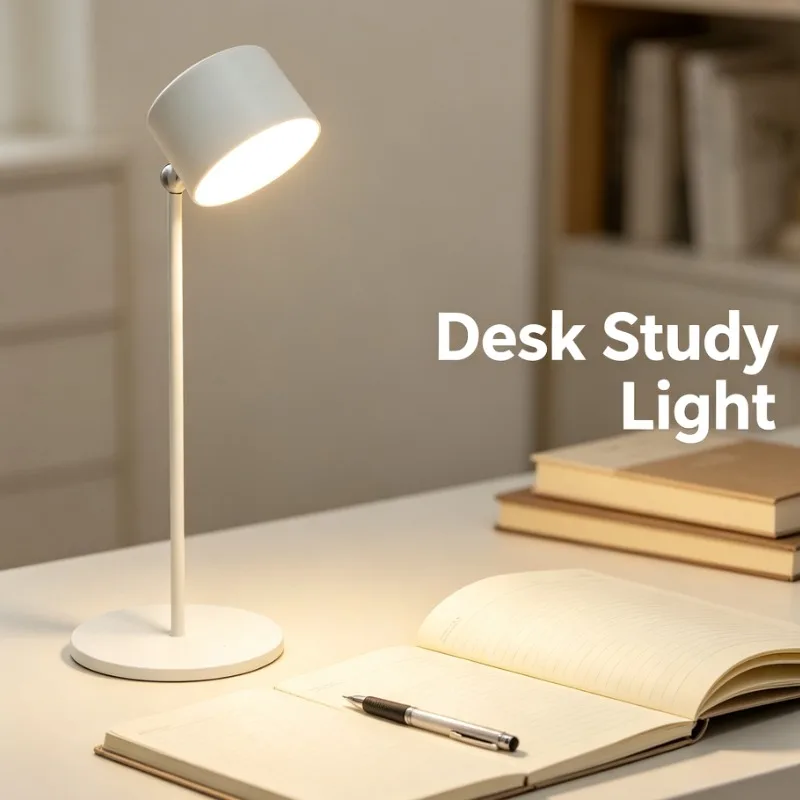Desk lamp Multifunctional magnetic lamp Flashlight Dormitory study Office reading abs wireless non-punching charging wall lamp