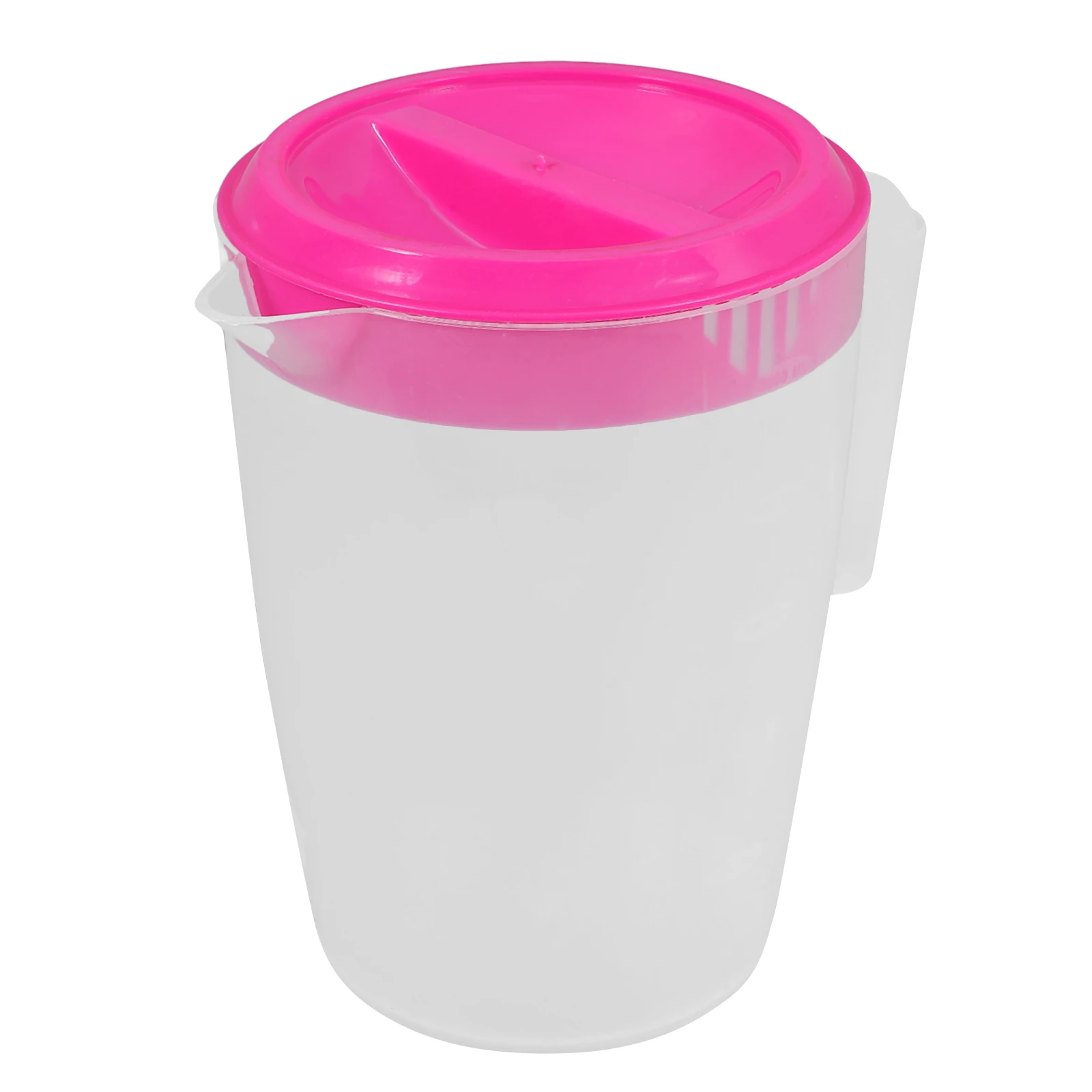 

Plastic Pitcher with Lid Cold Water Jug for Fridge Home Office Juice Container Drink Mixing Beverages Ice Tea Bar