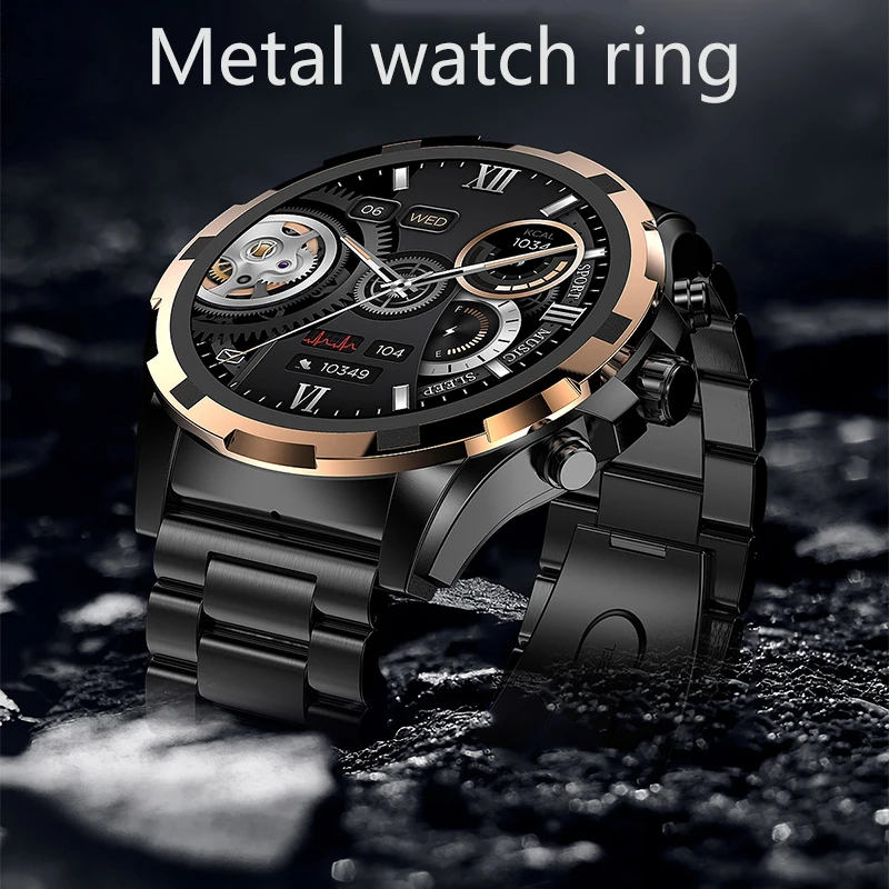 1.43Inch Wireless Health Sports Watch Heart Rate Monitoring Blood Oxygen Monitoring Sleep Monitoring Smart Watch For Women Men