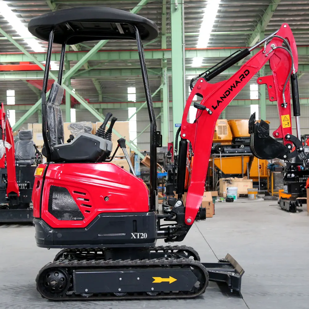 حار بيع حفارة صغيرة EPA Euro 5 حفار زراعي مدمج 2 طن حفارة زاحفة هيدروليكية مع مرفقات مخصصة