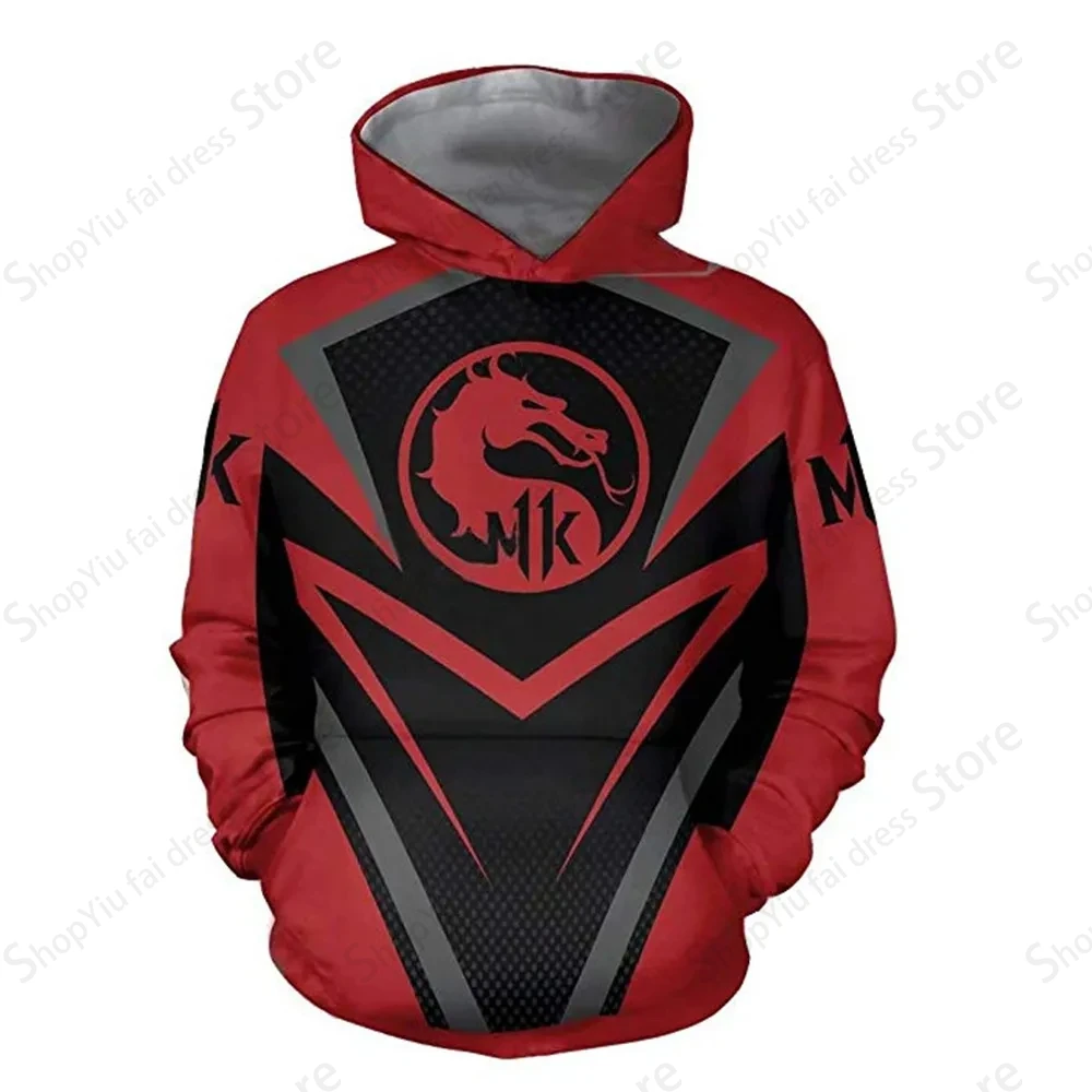 Mortal kombat hoodies jogo 3d impressão gráfico hoodies das mulheres dos homens moda hoodies menino casaco feminino suores roupas dos homens cosplay rua